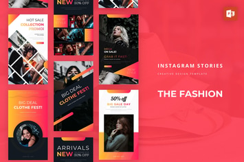 Fashion Instagram Story Powerpoint Template