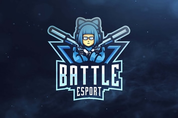 Battle Sport and Esports Logos