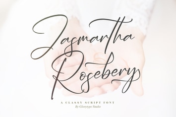 Jasmartha Rosebery Classy Script Font
