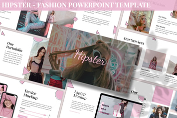 Hipster - Fashion Powerpoint Template