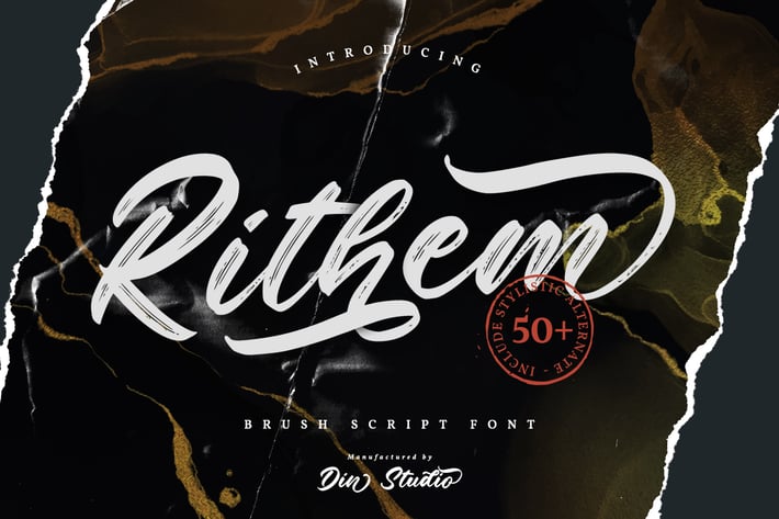 Rithem-Classy Brush Font