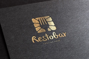 Restobar Logo Template
