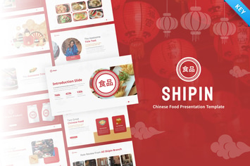 Shipin - Chinese Food Keynote Template