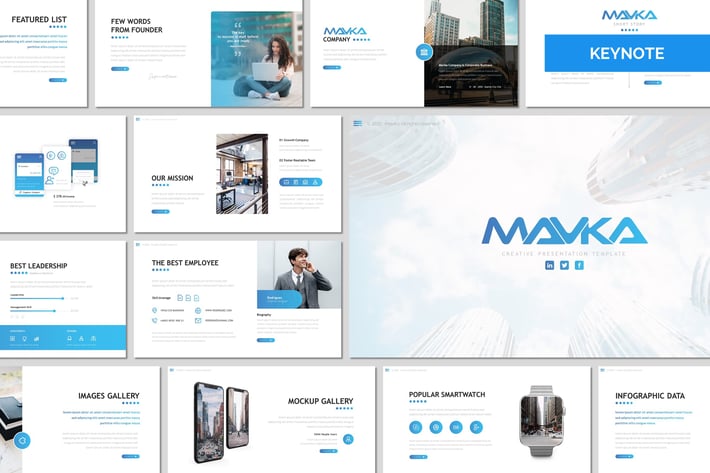 Mavka - Business Keynote Template