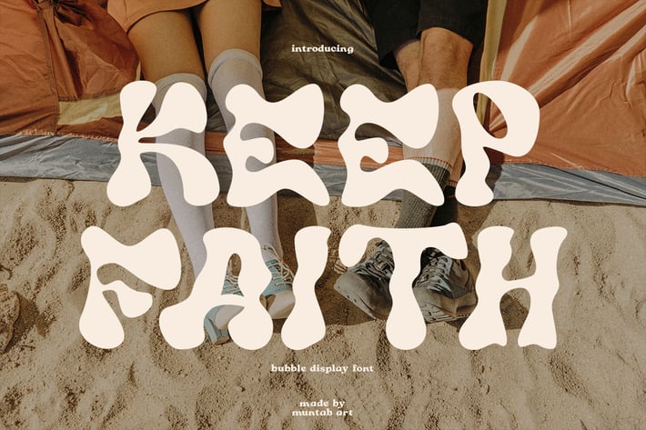 Keep Faith Display Font