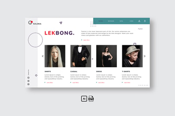 Lekbong Catalog Header