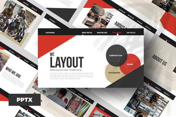 Minimal Layout Powerpoint 