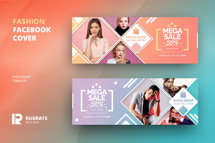 Fashion R2 Facebook Cover Template