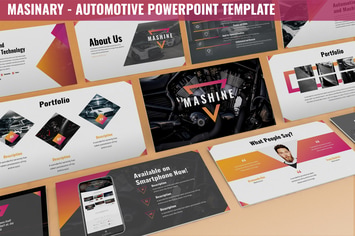 Masinary - Automotive Powerpoint Template