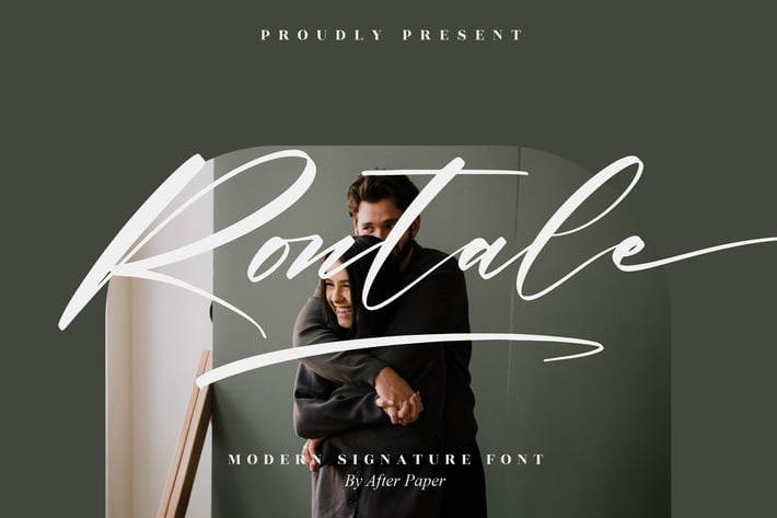 Rontale Modern Signature Font