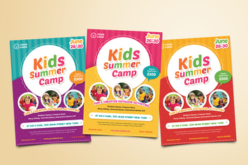Kids Summer Camp Flyer 02