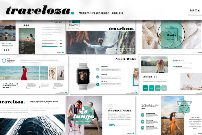 Traveloza - Powerpoint Template