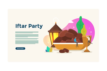 Iftar Party Break Fasting
