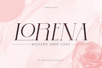 Lorena | Modern Serif Font