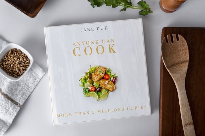 Recipes Book Mockup