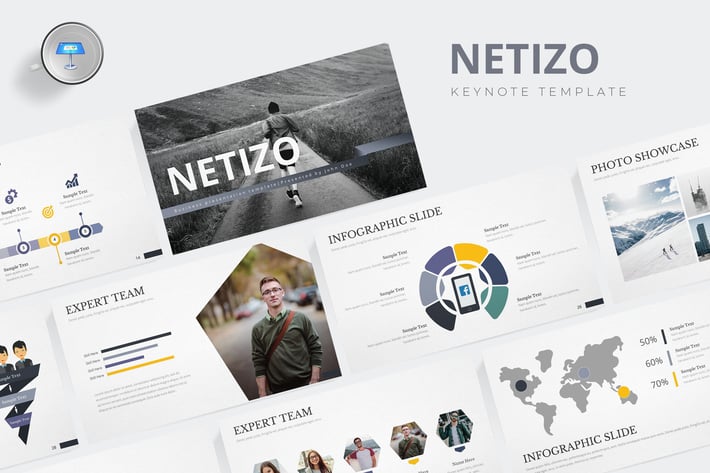 Netizo - Keynote Template