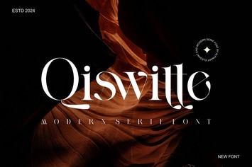 Qiswitte Modern Serif Typeface