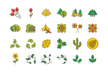 35 Nature & Outdoors Icons 