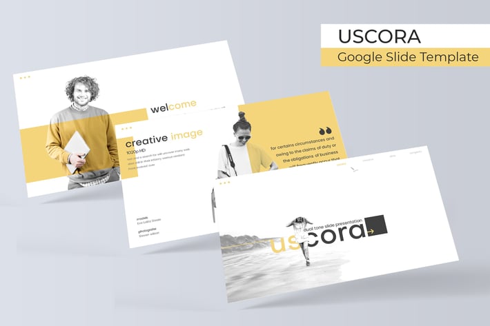 Uscora - Google Slide Template