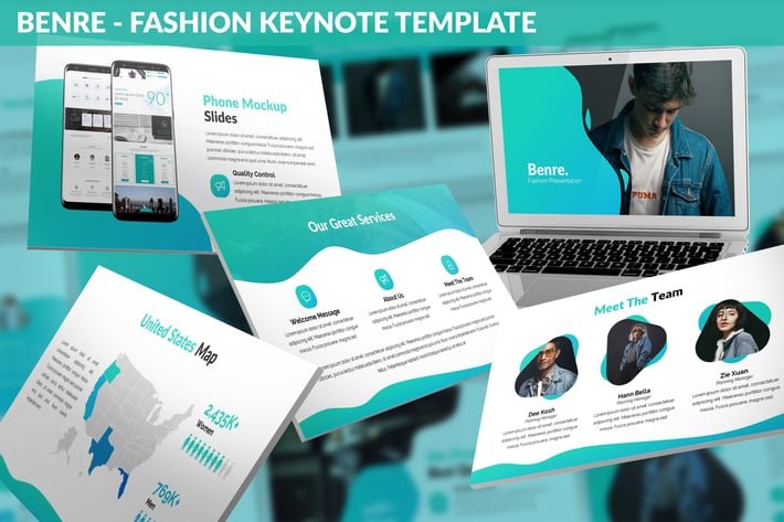 Benre - Fashion Keynote Template