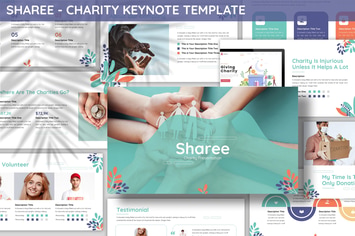 Sharee - Charity Keynote Template 