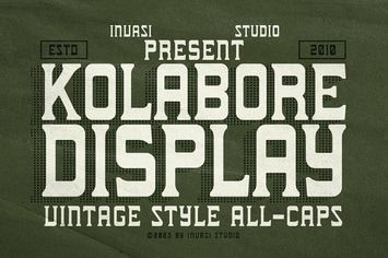 Kolabore - vintage Display