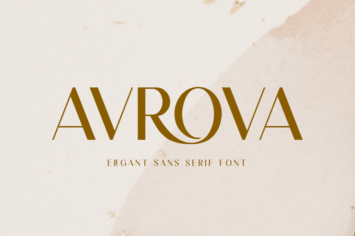 Elegant Sans Serif Font