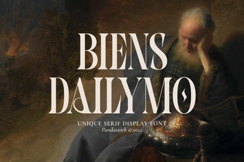 Biens Dailymo - Modern Serif Typeface