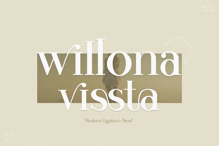 willona vissta Modern Ligature Serif 