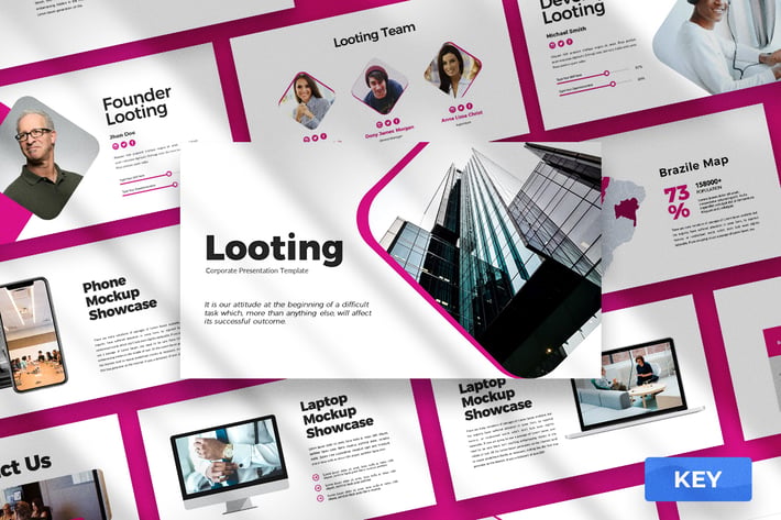 Looting - Keynote Presentation Template