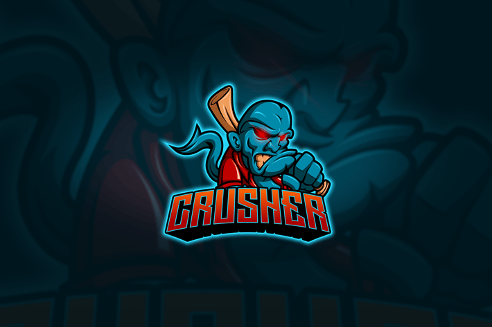 Crusher - Mascot & Esport Logo