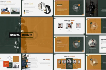 Casual Insight - Business Powerpoint Template