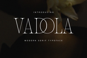 Modern Serif Typeface