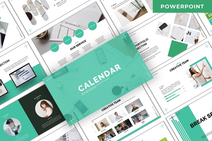 Calendar - Business Powerpoint Template