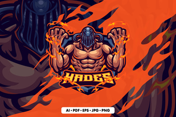 Hades Mascot logo