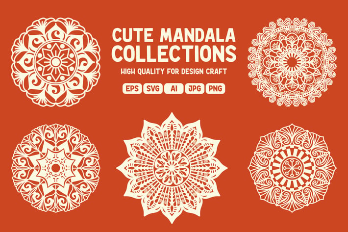 5 Cute Mandala Collections