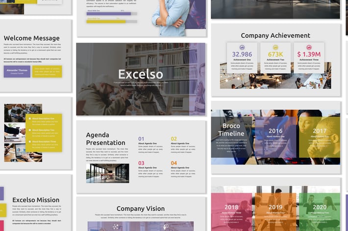 Excelso - Business Template Prensentation