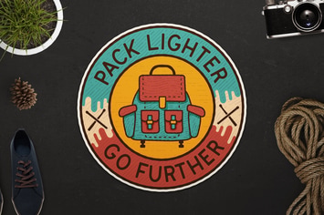 Retro Adventure Badge / Vintage Travel Logo