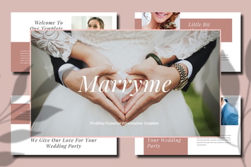 Marryme – Wedding Organizer Keynote Template
