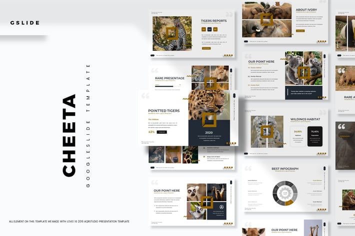 Cheeta - Google Slides Template