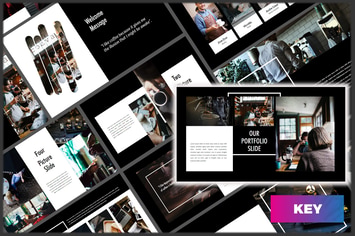 Roasting - Creative Keynote Dark