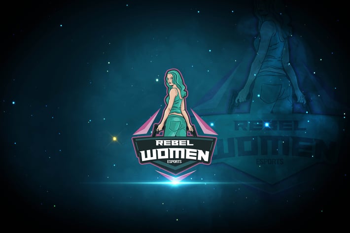 Rebel Women Esports Logo