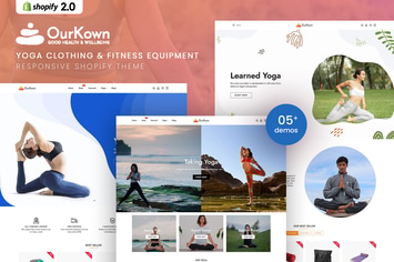 Ourkown - Yoga Clothing & Fitness Shopify Theme