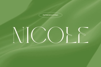 Nicole - Modern Elegance and Beauty Font