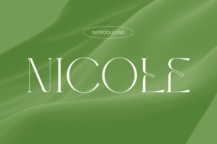 Nicole - Modern Elegance and Beauty Font