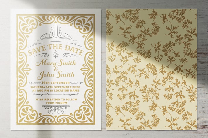 Wedding Invitation Layout
