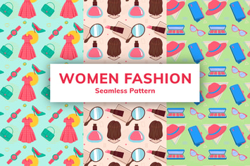 Women Fashion Seamless Pattern
