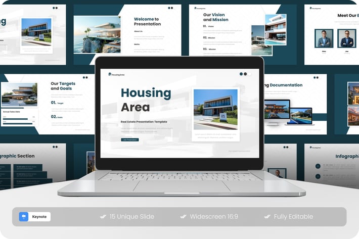 Housing Area - Real Estate Keynote Template