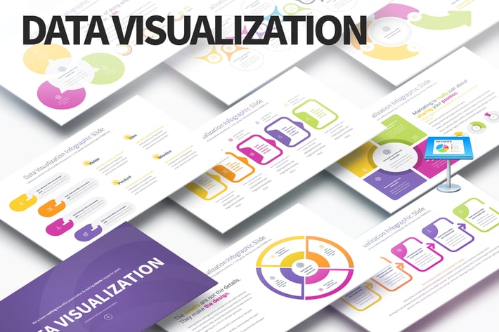 Data Visualization - Keynote Infographics Slides