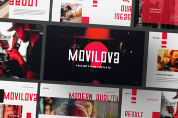 Movilova Powerpoint Template